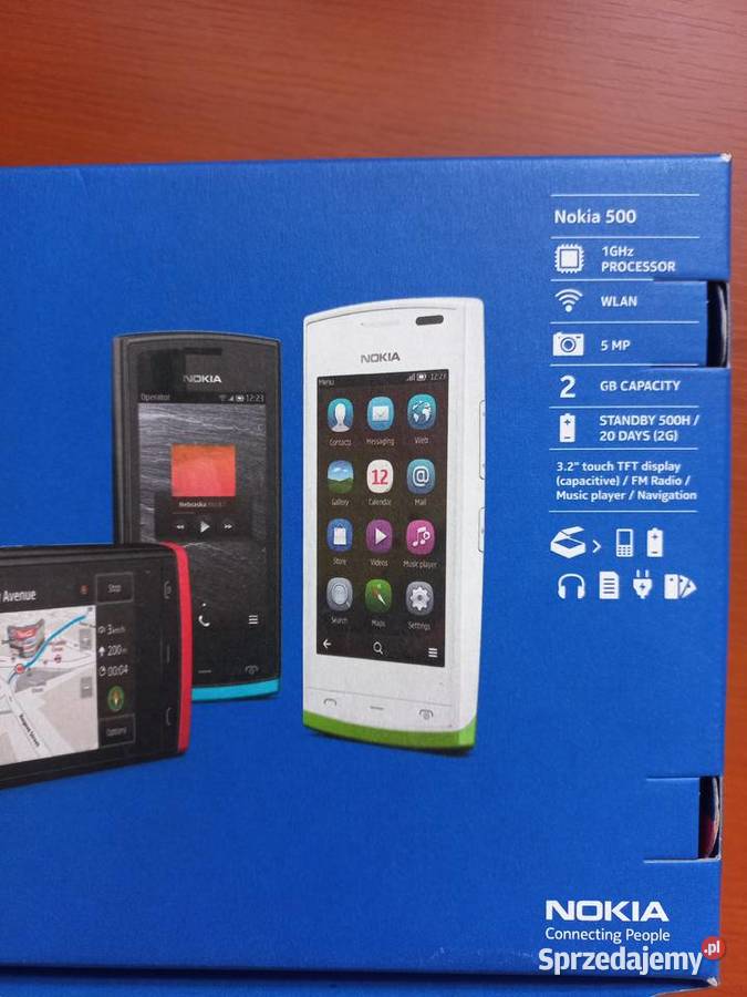 NOKIA 500 telefon dotykowy i z klawiszami Puławy