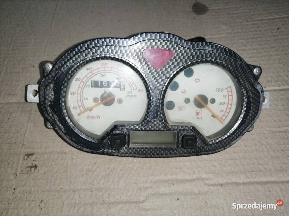 Licznik prędkościomierz skuter Longjia Caper 50 wielkopolskie Turek