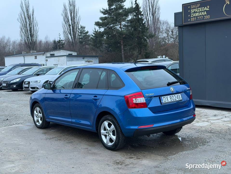 Skoda RAPID 12 Benzyna2014 Klima Navi PDC Wrocław