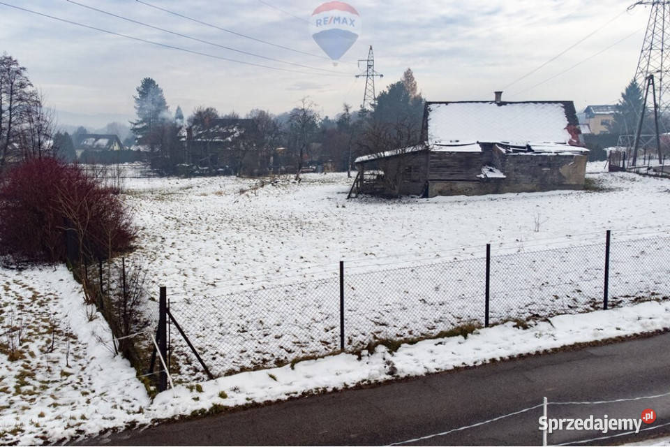 6 działek budowlanych Buczkowice 4586 m2 śląskie