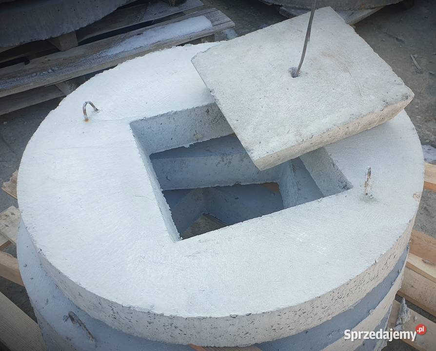 Pokrywa betonowa 140 otwór na pompę