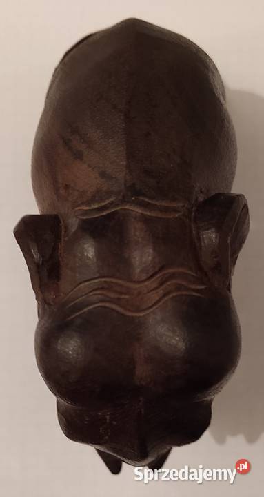 Słoń z drewna figurka rzeźba drewno Warszawa