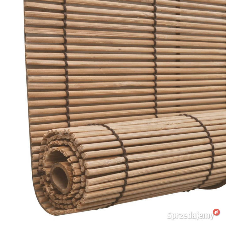 Roleta bambusowa 100 x 220 brązowa WM245814 mazowieckie Warszawa