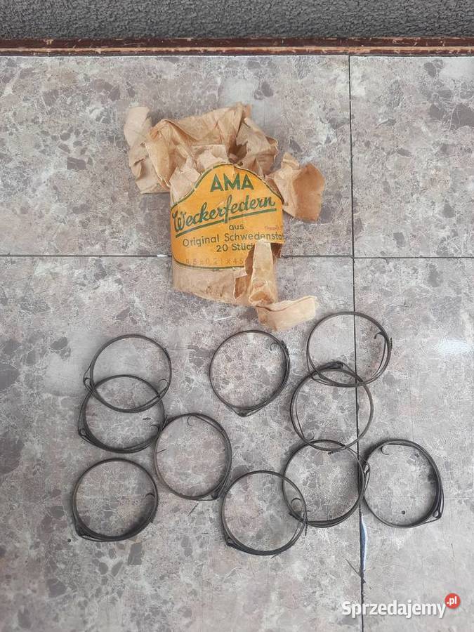 77 Sprężyna bębna zegara budzika 35mm 021mm 45 sprzedam