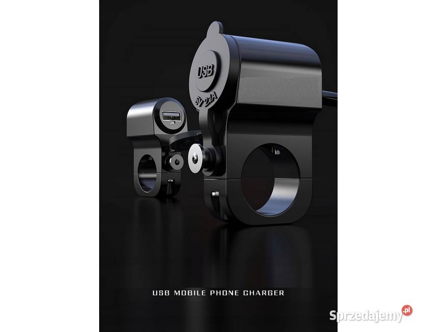 ŁADOWARKA USB DO MOTOCYKLA Z METALU NA Mysłowice
