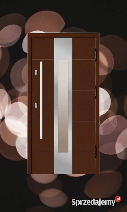 Drzwi Zewnętrzne Drewniane NOWOCZESNE Warszawa
