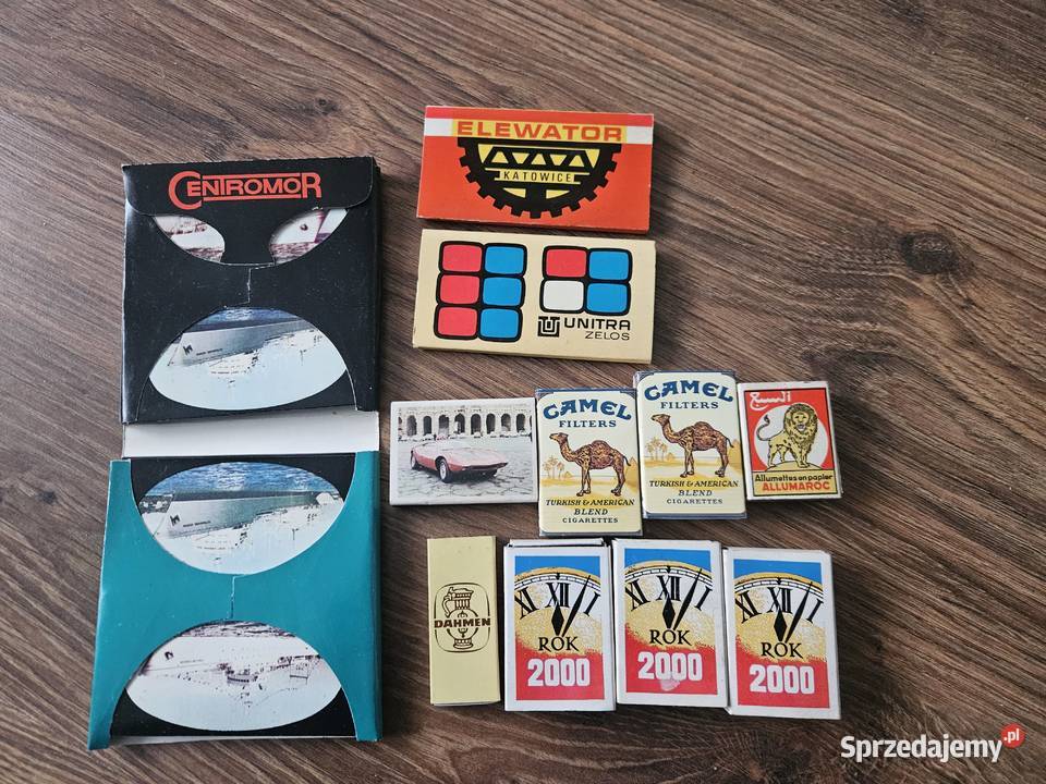 Zapałki PRL Maroko Camel Dahmen 2000 Unitra