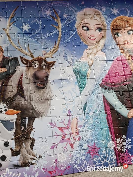 puzzle z krainy lodu 160 elementów Poznań