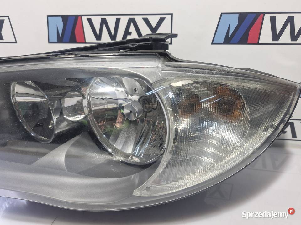BMW E81 E82 E87 LAMPA LEWY PRZÓD ORYGINAŁ osobowe Części samochodowe dolnośląskie