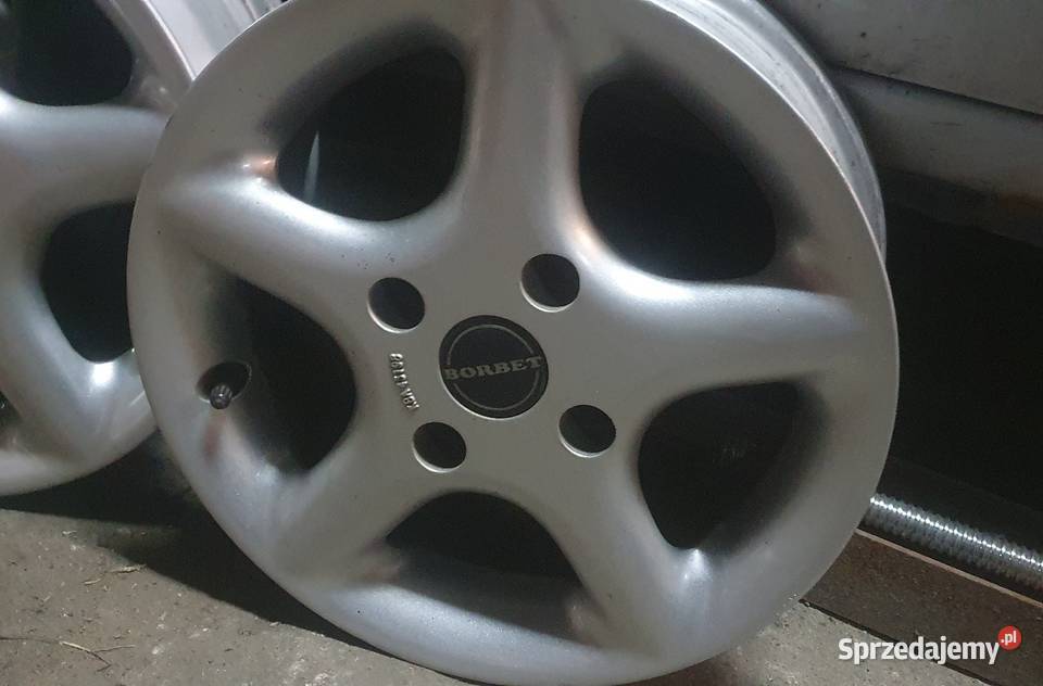4x 14 4x1143 ET 38 6JX14H2 Alufelgi BORBET wielkopolskie Pobiedziska