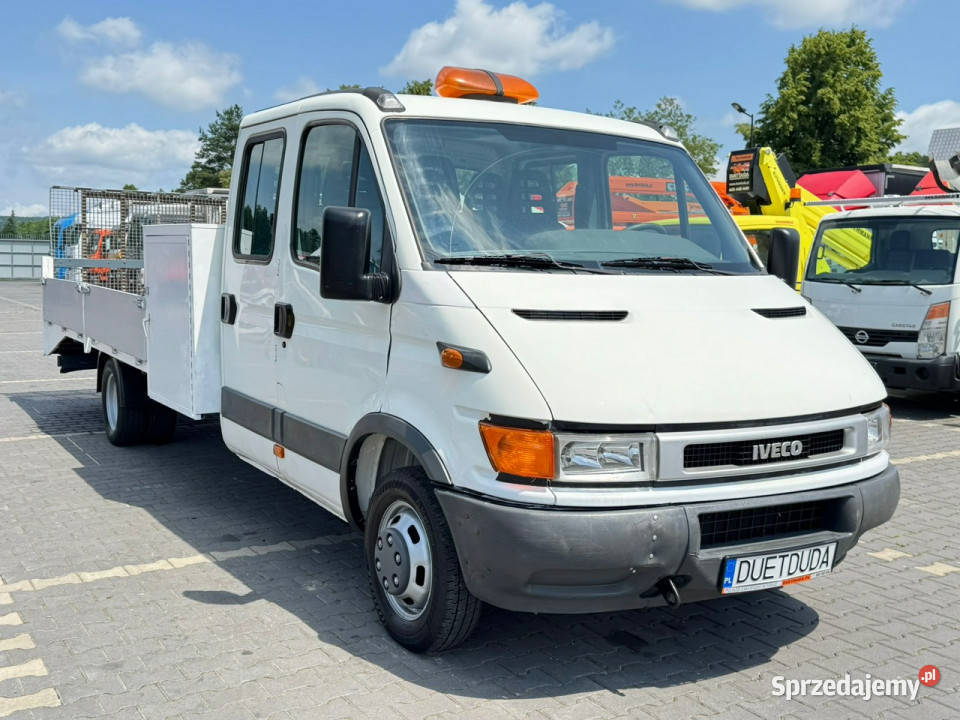 Iveco Daily 50C13 28 130 7 Osób Brygadówka Doka zarejestrowany w Polsce Widełki
