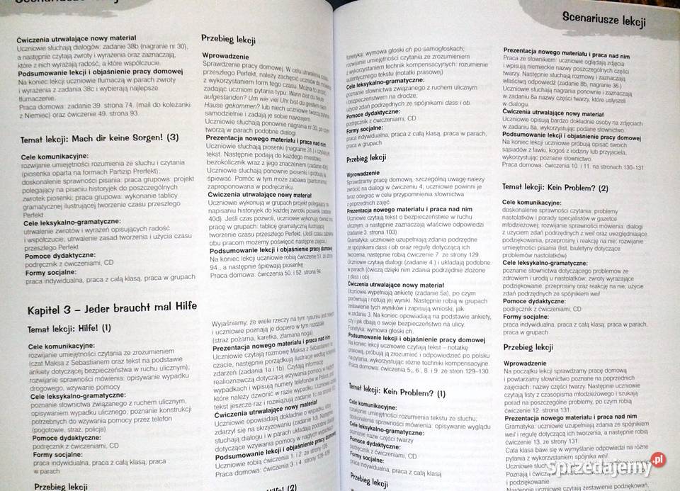Punkt kl 6 Język niemiecki Książka nauczyciela Rok wydania 2011 Chełm