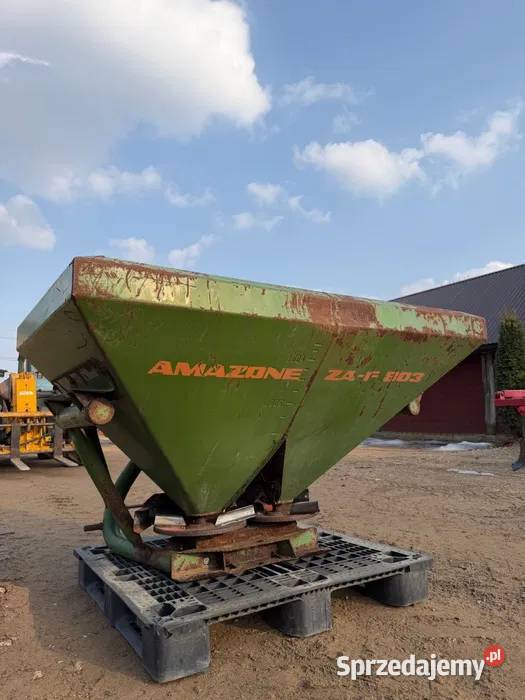 Rozsiewacz do nawozów AMAZONE F 803 z Niemiec nieuszkodzony Janów