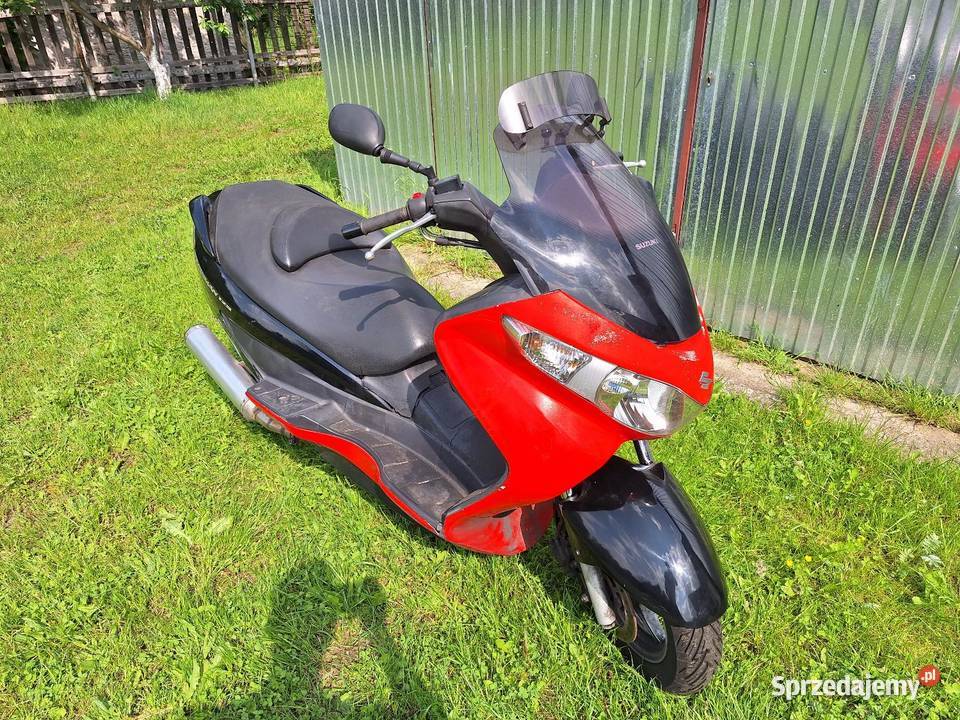 Suzuki Burgman 125 k7 części owiewki siedzenie Jelenia Góra sprzedam