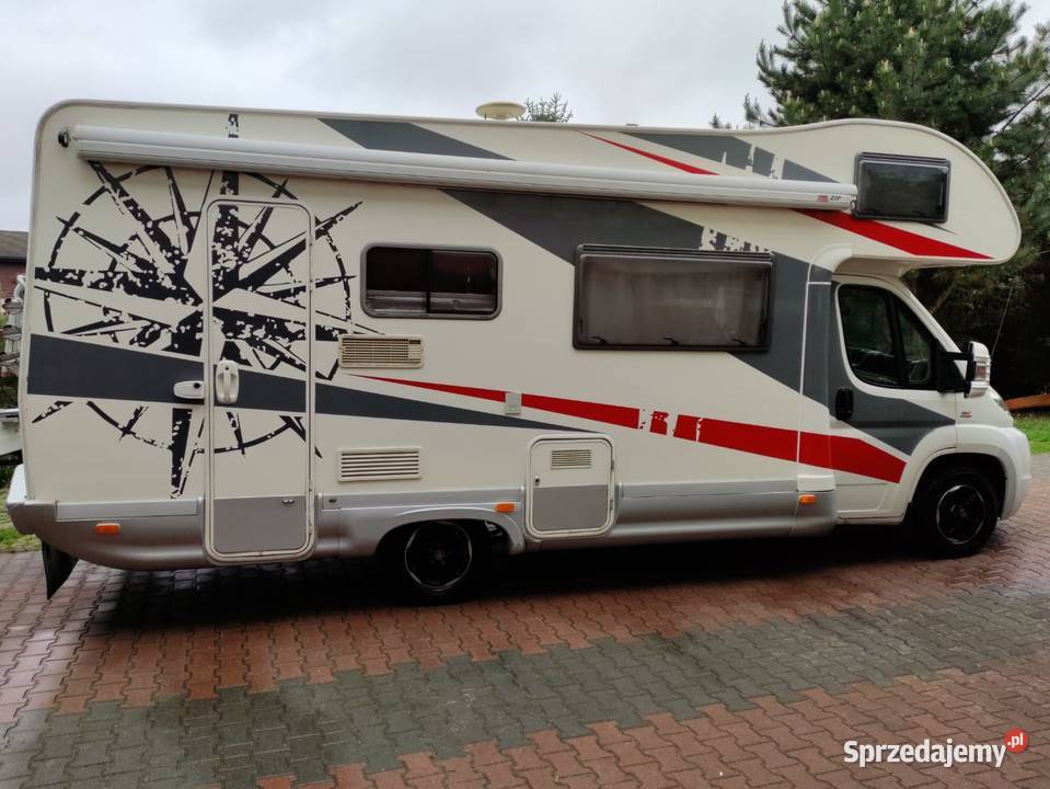 Kamper Fiat Ducato 23 jtd 2008r 175 koni 130 Rok produkcji 2008 Markuszów