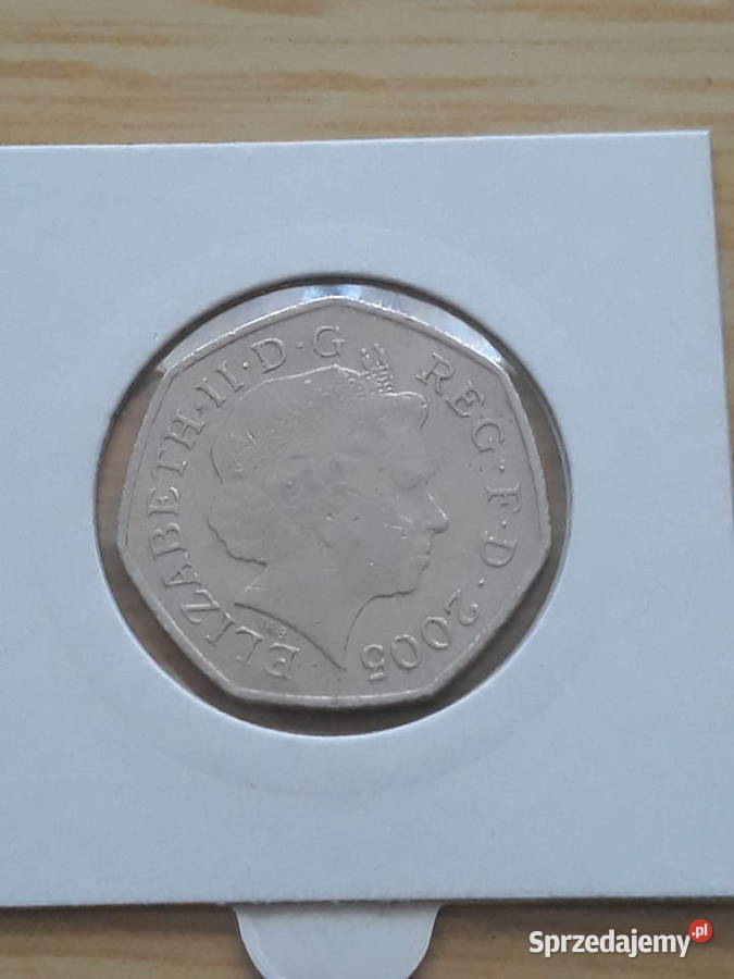 50 Pensów W Brytania 2005 r Konin sprzedam