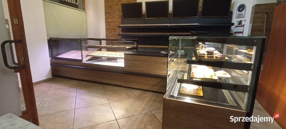 Witryna cukiernicza chłodnicza regał piekarniczy Szczecin