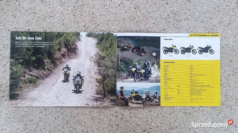 SUZUKI VStrom 800 DE Prospekt Bytom