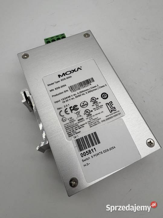 Moxa EDS205A Switch przemysłowy Warszawa