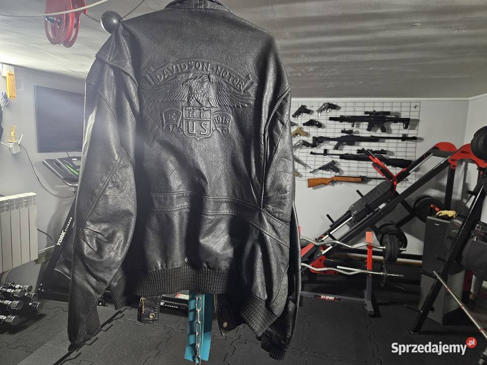 Kurtka Harley Davidson rozmiar 54 skóra Inny rodzaj Gostynin sprzedam