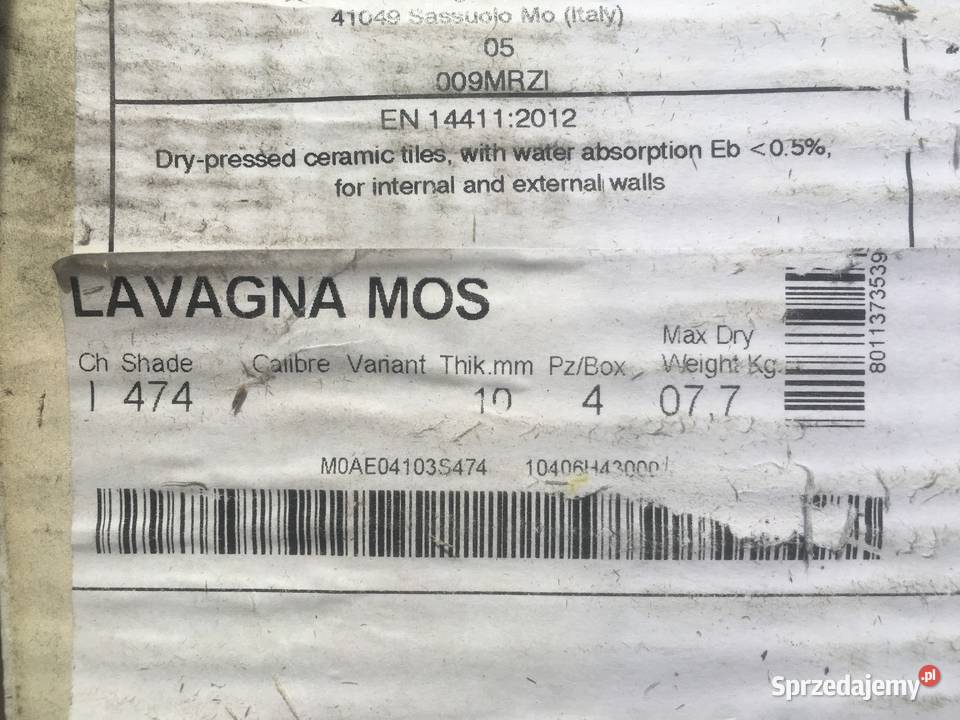 Mozaika gres mystone lavagna nero naturale 3D Reguły