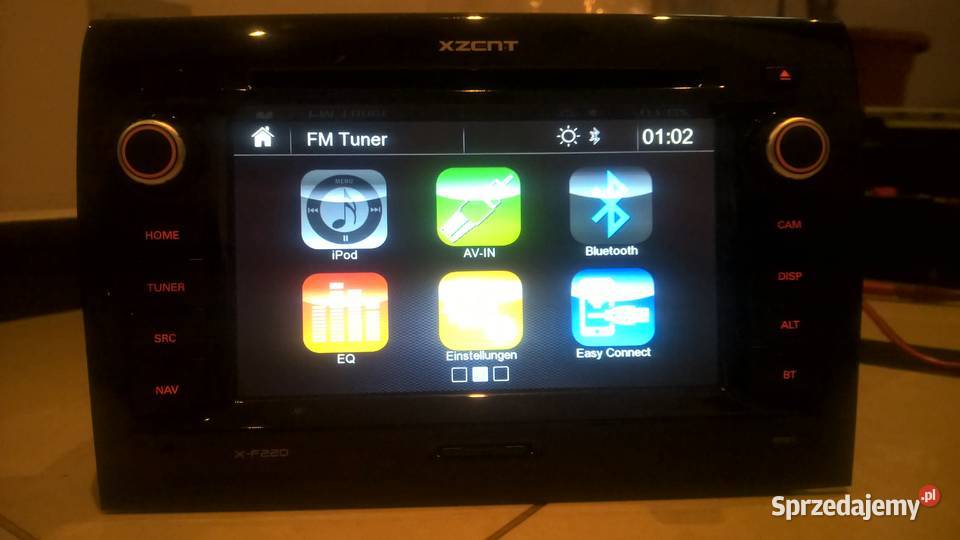 Radio nawigacja XZENT XF220 Navi bt hdmi kamera Sędziszów