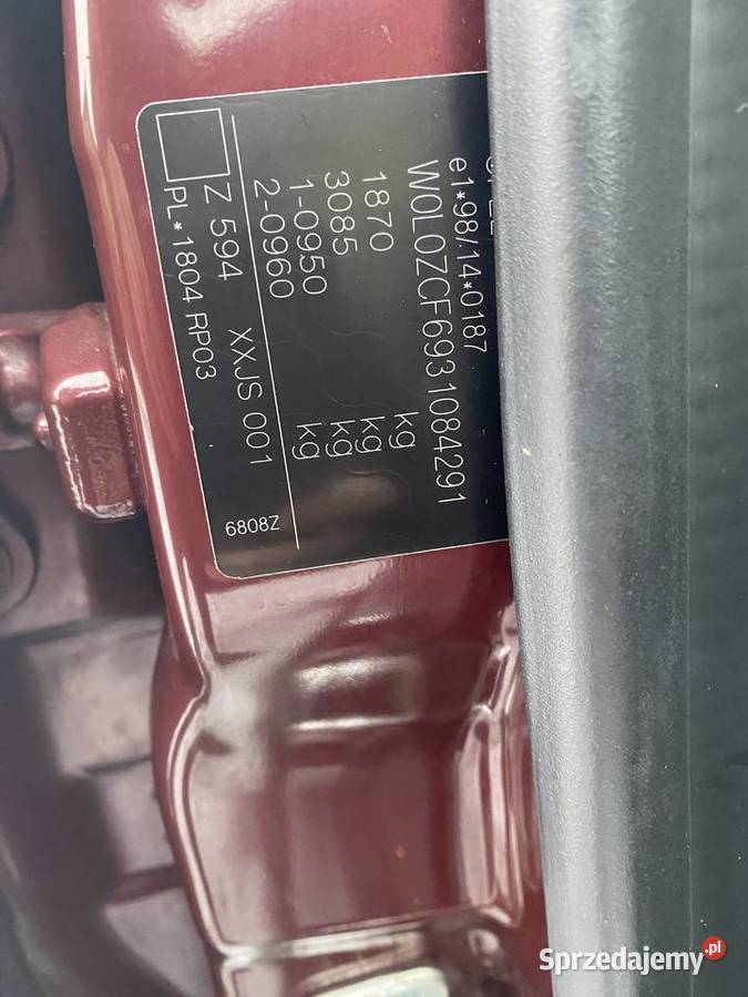 Opel Vectra 18 122 sprzedam w stanie Andrychów