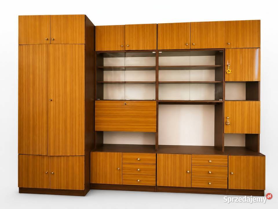 Meblościanka PRL 240cm małopolskie Mszana Dolna sprzedam