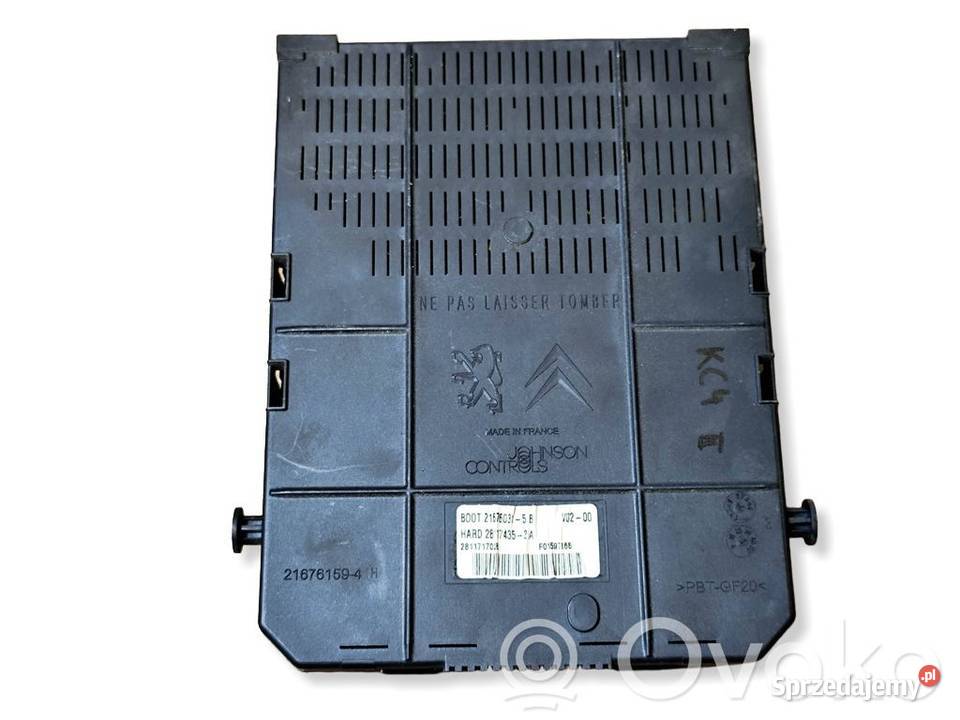 Peugeot 407 Citroen SKRZYNKA BEZPIECZNIKÓW MODUŁ Układ elektryczny, zapłon wielkopolskie
