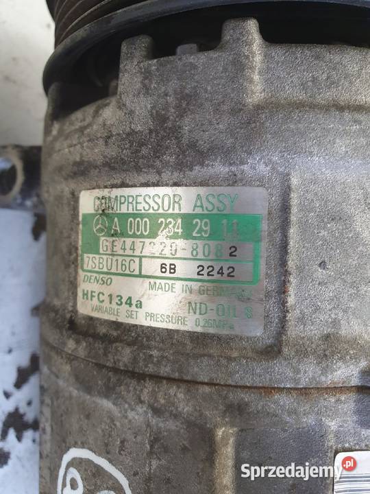 SPRĘŻARKA KLIMATYZACJI Mercedes SLK 23 K Chełm