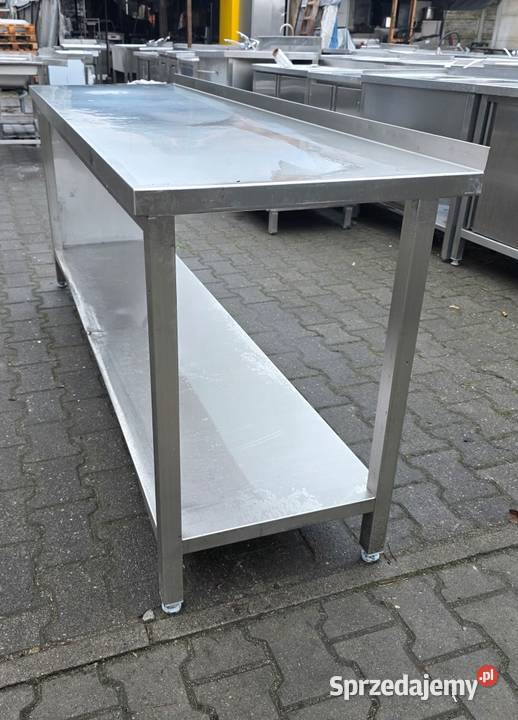Stół Gastro z Półką 2006085 M1177 N wielkopolskie Nowe Skalmierzyce sprzedam