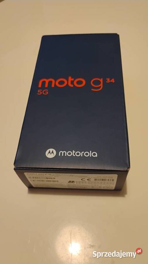 Motorola Moto G34 5G 8128 GB komplet gwarancja Elektronika sprzedam