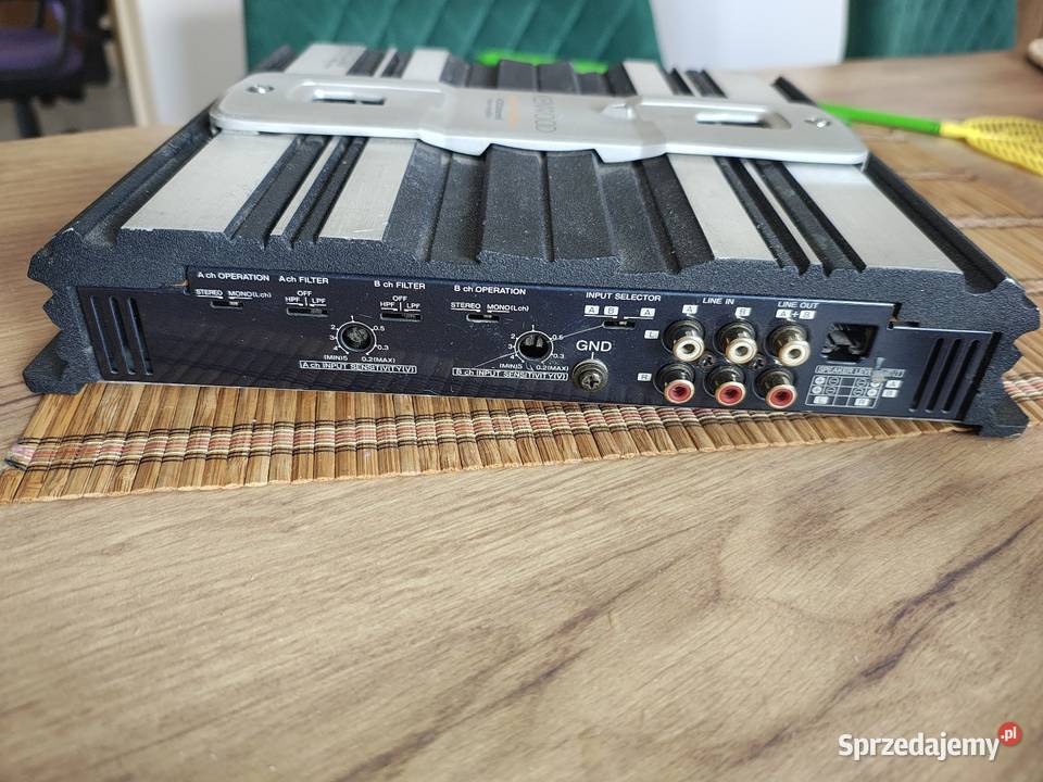 Wzmacniacz samochodowy Kenwood KAC640 Ilość kanałów 4 Toszek