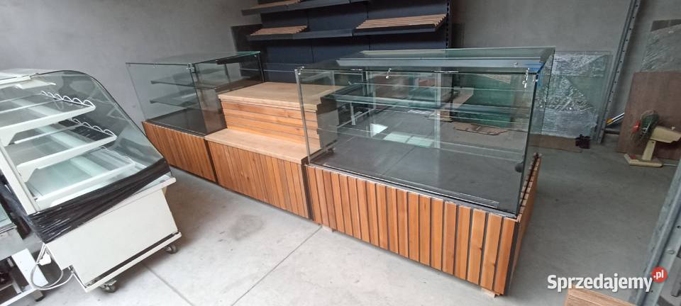 Witryna chłodnicza cukiernicza neutralna regał zachodniopomorskie Szczecin