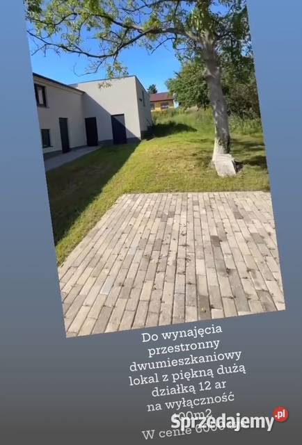 Do wynajęcia obiekt z 2 niezależnymi lokalami 1200m2