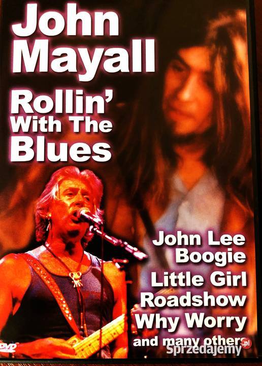 DVD Rewelacyjny Koncert John Mayall USA Kultura i Rozrywka Rzeszów