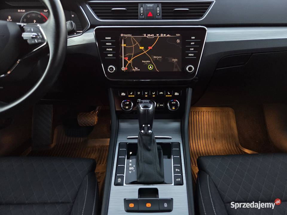 SKODA SUPERB LIFT AMBITION SalonPL 1WŁ 2022 czujnik parkowania Sieradz