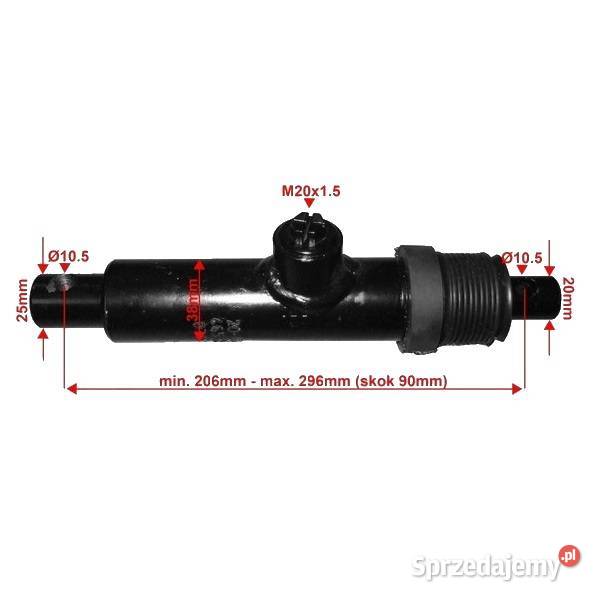 SIŁOWNIK HYDRAULICZNY ROZSIEWACZ AMAZONE BRZEG Solec Kujawski