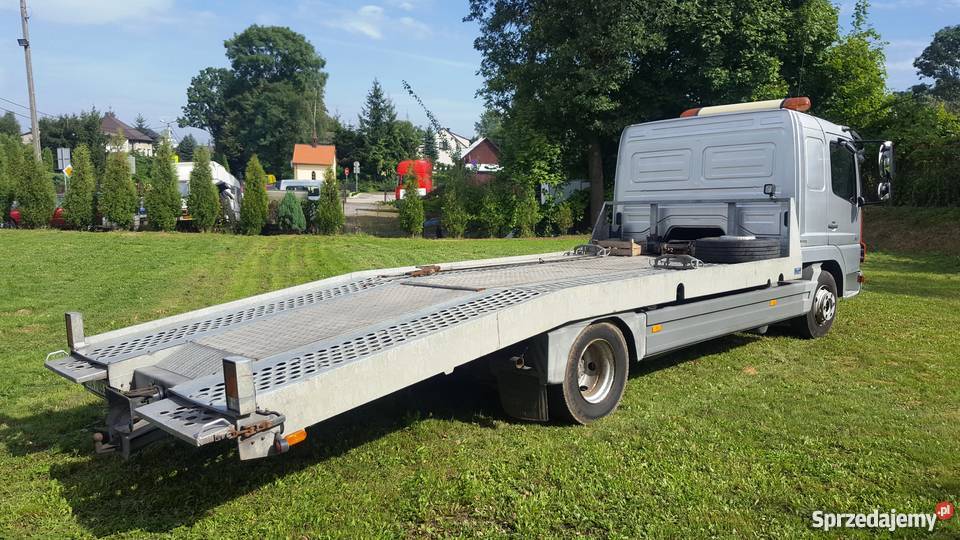 Mercedes ATEGO 818 TECHAU Klima Pomoc Drogowa Jaśkowice