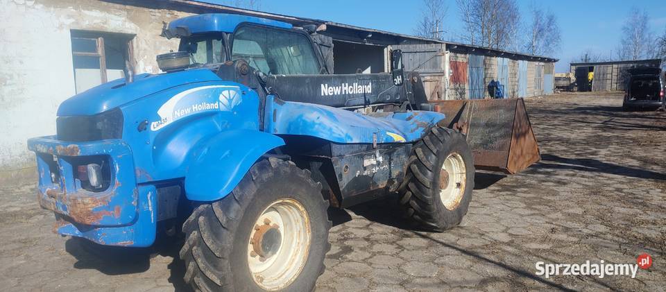 Ładowarka teleskopowa Holland LM435 Dźwigi, podnośniki podlaskie Klukowo-Kolonia