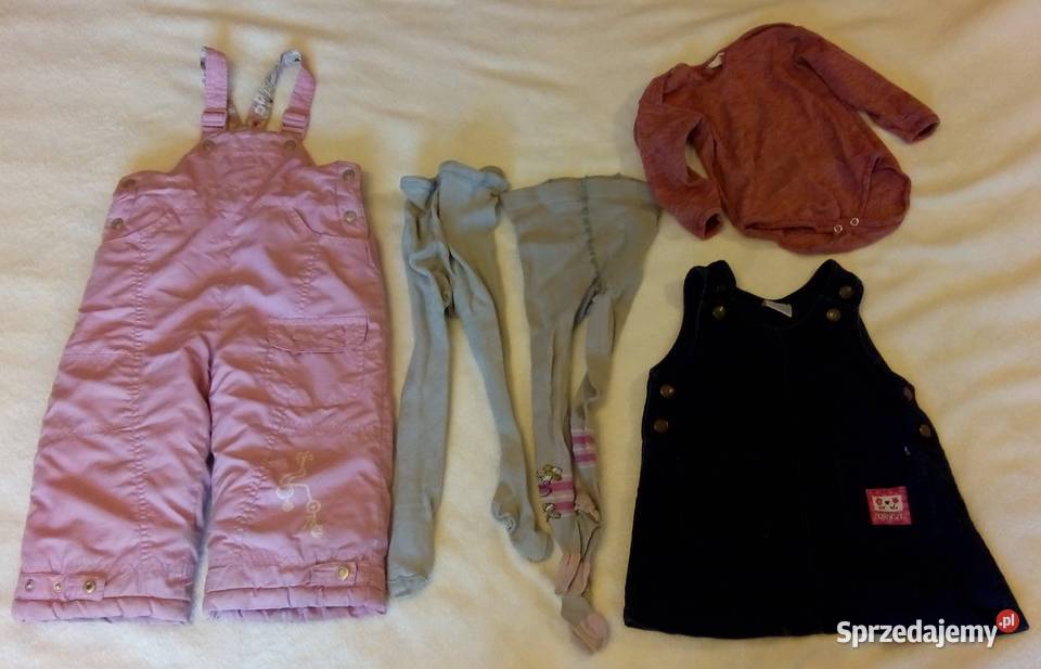 Ubranka dziewczynki 1224 miesięcy 86 8692 92 Rozmiar 86 Czeladź