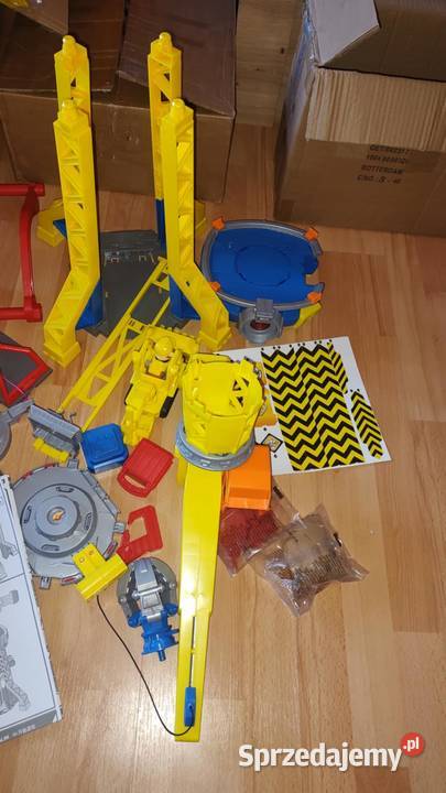 Zestaw Spin Master Psi Patrol Rubble Crew dżwig wielkopolskie Książ Wielkopolski sprzedam
