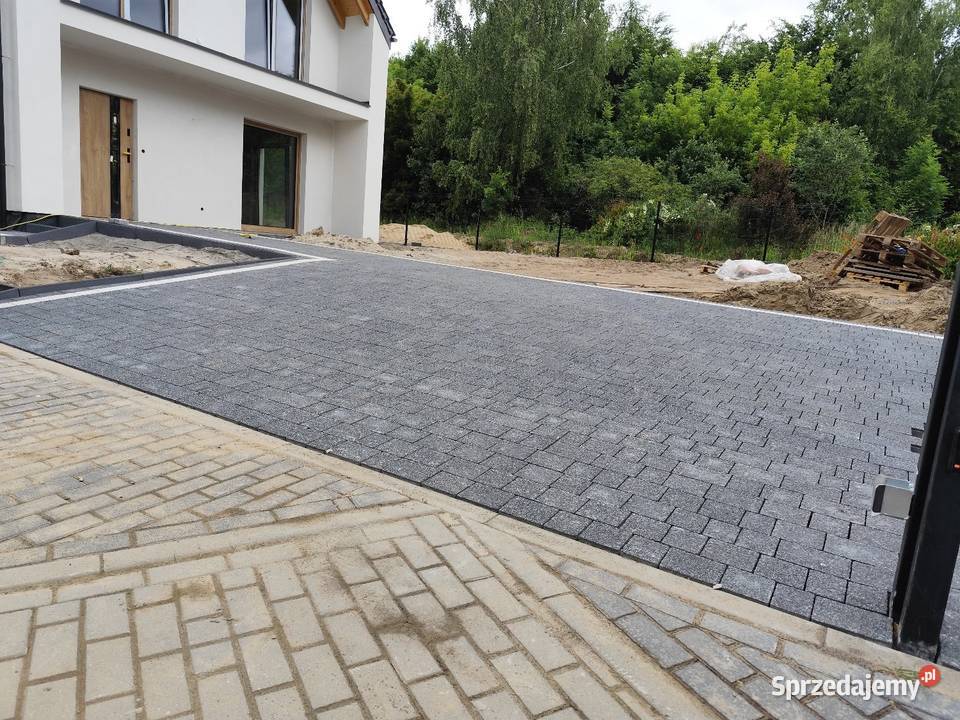UKŁADANIE KOSTKI BRUKOWEJ I GRANITOWEJ pomorskie Gdańsk usługi budowlane
