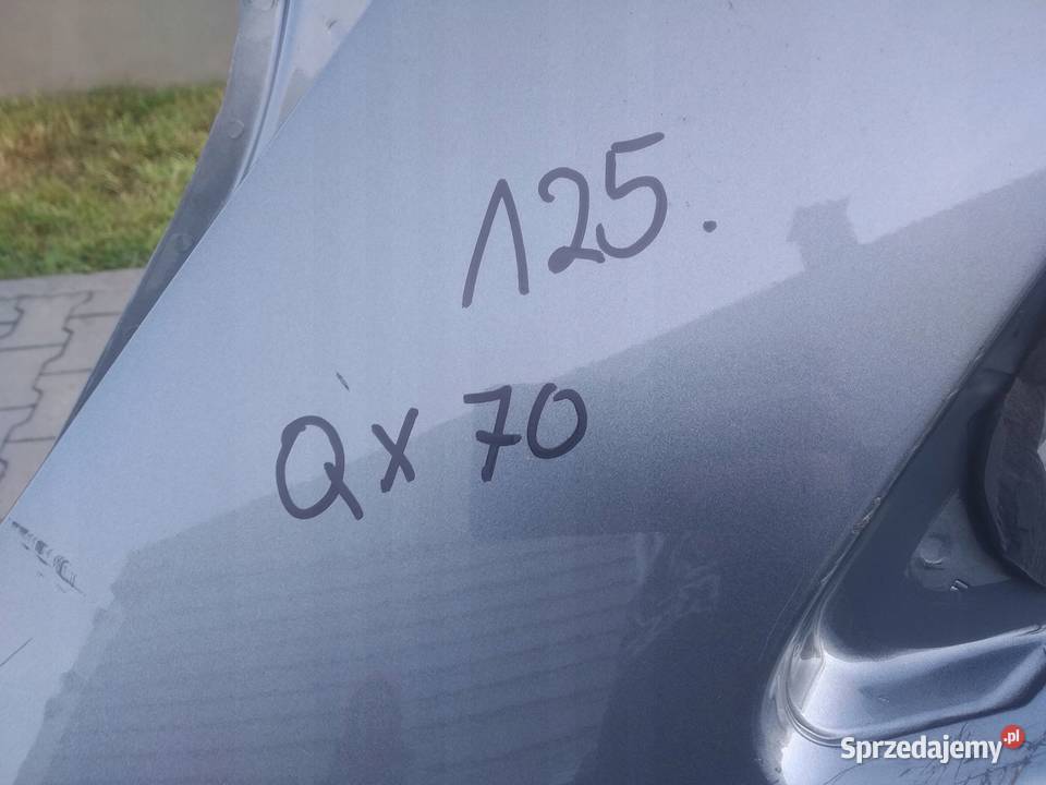 ĆWIARTKA PRAWA TYŁ INFINITI QX70 Karoseria Nowy Tomyśl