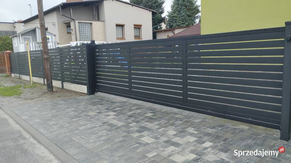 Brama przesuwna przesuwna Bramy Bełk