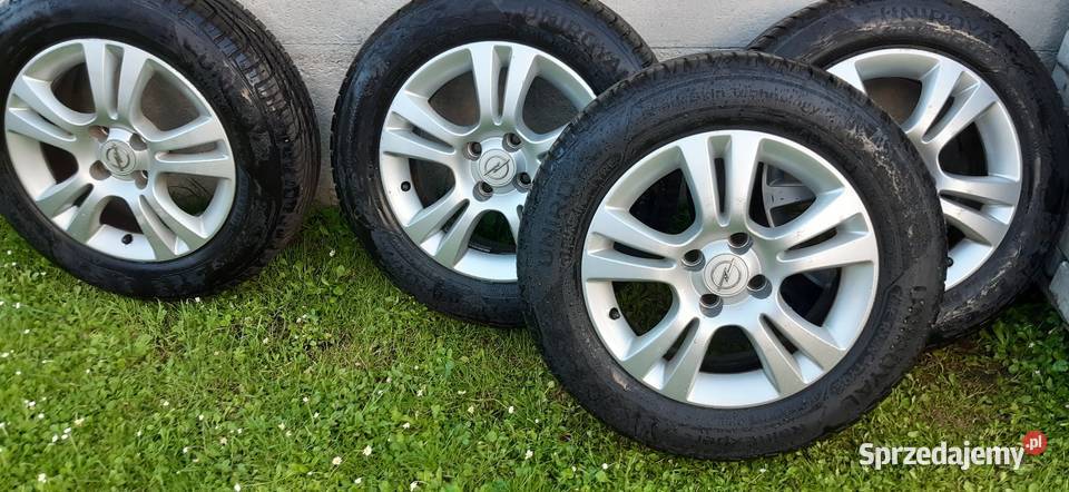 Koła aluminiowe GM z oponami letnimi 18565R15 w Bielsko-Biała