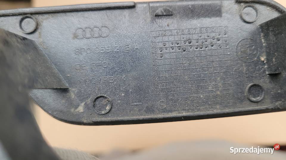 ZAŚLEPKA KLAPKA LEWA SPRYSKIWACZA AUDI A3 LIFT Ruda Śląska