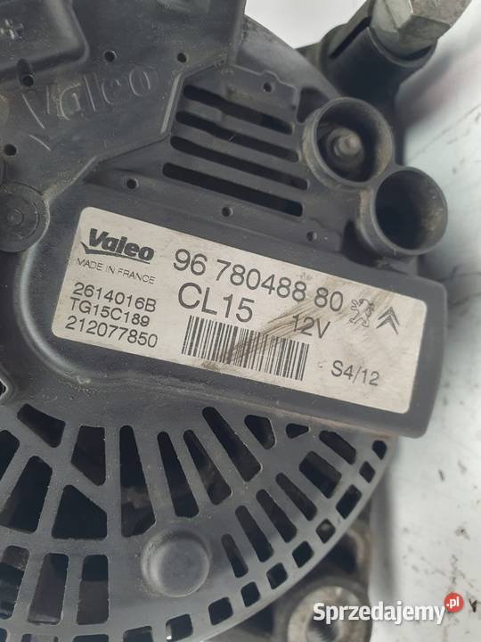 ALTERNATOR Peugeot Partner 16 HDI valeo Chełm sprzedam