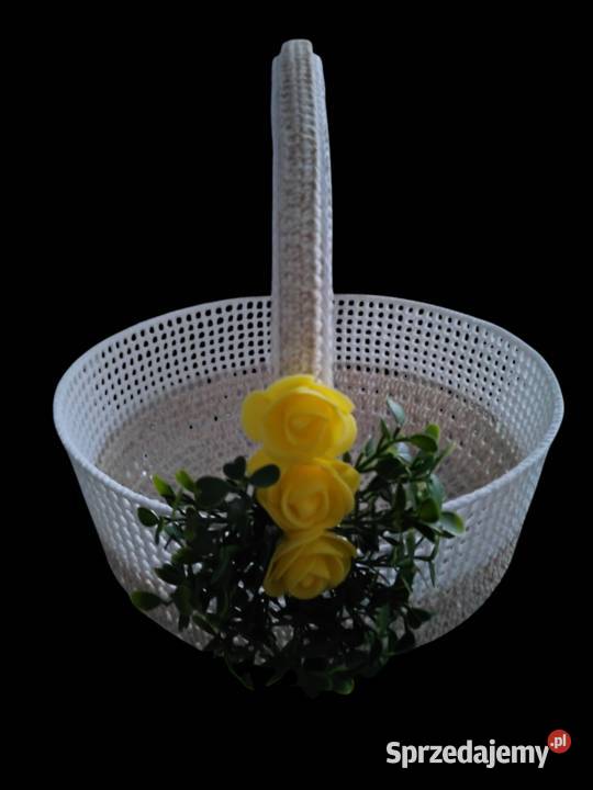 Koszyk szydełkowy Wielkanocny Dębica sprzedam