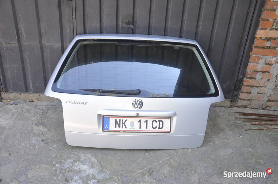 LB7Z Klapa Tył Passat B5 Nie Malowana Ładna Klapy bagażnika Rzeszów
